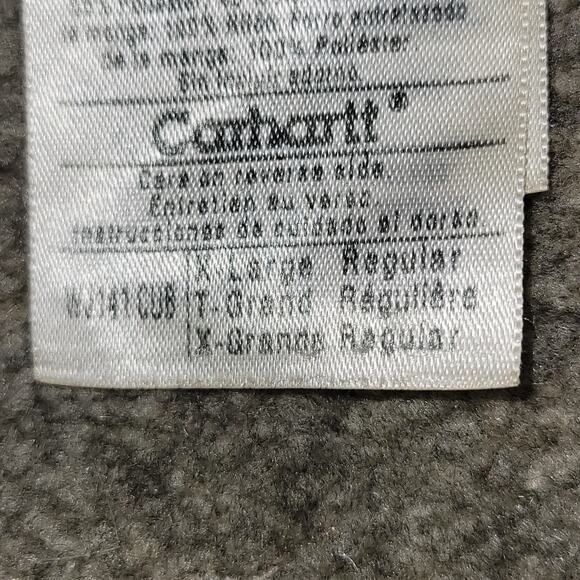 Carhartt Work Jacket Sandstone Sierra Sherpa Lined Duck Canvas Womens XL Outdoo - Picture 13 of 13